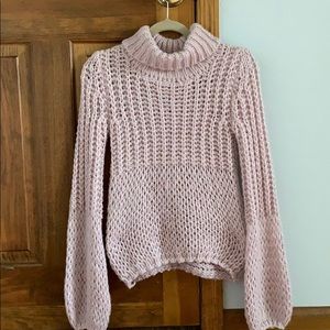Charlotte Russe XS Pink Knit Sweater